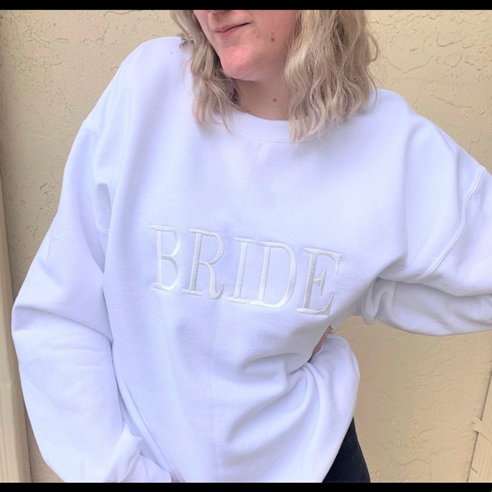 Bride sweatshirt